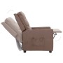 Taupe Gray Fabric Recliner by vidaXL, Armchairs - Ref: Foro24-338964, Price: 181,84 €, Discount: %