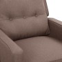 Taupe Gray Fabric Recliner by vidaXL, Armchairs - Ref: Foro24-338964, Price: 181,84 €, Discount: %