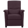 Purple Fabric Recliner by vidaXL, Armchairs - Ref: Foro24-338903, Price: 159,99 €, Discount: %