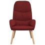 Sillón de relax de tela rojo tinto de vidaXL, Sillones - Ref: Foro24-340998, Precio: 114,80 €, Descuento: %