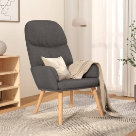 Sillón de relax de tela gris oscuro de vidaXL, Sillones - Ref: Foro24-340990, Precio: 115,99 €, Descuento: %