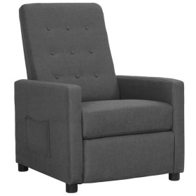 Light Gray Fabric Recliner by vidaXL, Armchairs - Ref: Foro24-338980, Price: 151,99 €, Discount: %