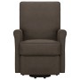 Sillón elevable tela marrón oscuro de vidaXL, Sillones - Ref: Foro24-329724, Precio: 288,25 €, Descuento: %