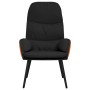 Black fabric relaxation chair by vidaXL, Armchairs - Ref: Foro24-341018, Price: 79,80 €, Discount: %