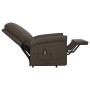 Dark brown fabric lift-up armchair by vidaXL, Armchairs - Ref: Foro24-329724, Price: 288,25 €, Discount: %