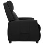 Sillón reclinable de cuero sintético negro de vidaXL, Sillones - Ref: Foro24-338836, Precio: 209,17 €, Descuento: %