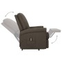 Dark brown fabric lift-up armchair by vidaXL, Armchairs - Ref: Foro24-329724, Price: 288,25 €, Discount: %