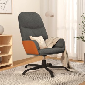 Silla de relax de tela gris oscuro de vidaXL, Sillones - Ref: Foro24-341032, Precio: 83,99 €, Descuento: %