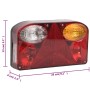 Luces de remolque 2 uds bombilla clásica rojo 12 V de vidaXL, Luces para vehículos motorizados - Ref: Foro24-152898, Precio: ...