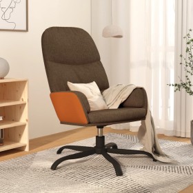 Silla de relajación de tela marrón de vidaXL, Sillones - Ref: Foro24-341034, Precio: 83,91 €, Descuento: %