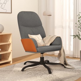 Sillón de relax de tela gris oscuro de vidaXL, Sillones - Ref: Foro24-341031, Precio: 84,99 €, Descuento: %