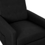 Black fabric recliner by vidaXL, Armchairs - Ref: Foro24-338982, Price: 196,99 €, Discount: %