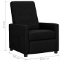 Black fabric recliner by vidaXL, Armchairs - Ref: Foro24-338982, Price: 196,99 €, Discount: %