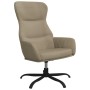 Light Gray Faux Suede Leather Relaxation Armchair by vidaXL, Armchairs - Ref: Foro24-341104, Price: 85,57 €, Discount: %