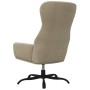 Light Gray Faux Suede Leather Relaxation Armchair by vidaXL, Armchairs - Ref: Foro24-341104, Price: 85,57 €, Discount: %