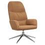 Sillón de relax de piel de ante sintético gris taupé de vidaXL, Sillones - Ref: Foro24-341026, Precio: 88,99 €, Descuento: %