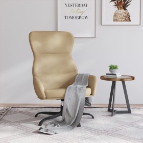 Sillón de relax de cuero sintético color capuchino de vidaXL, Sillones - Ref: Foro24-341090, Precio: 88,99 €, Descuento: %