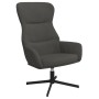 Silla de relajación de terciopelo gris oscuro de vidaXL, Sillones - Ref: Foro24-341109, Precio: 120,32 €, Descuento: %