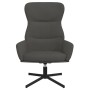 Silla de relajación de terciopelo gris oscuro de vidaXL, Sillones - Ref: Foro24-341109, Precio: 120,32 €, Descuento: %