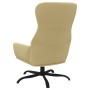 Sillón de relax de cuero sintético crema de vidaXL, Sillones - Ref: Foro24-341085, Precio: 89,92 €, Descuento: %