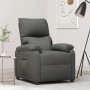 Sillón reclinable de tela gris oscuro de vidaXL, Sillones - Ref: Foro24-248687, Precio: 180,99 €, Descuento: %