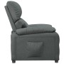 Sillón reclinable de tela gris oscuro de vidaXL, Sillones - Ref: Foro24-248687, Precio: 180,99 €, Descuento: %