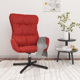 Wine-colored synthetic leather relaxation armchair by vidaXL, Armchairs - Ref: Foro24-341191, Price: 73,99 €, Discount: %