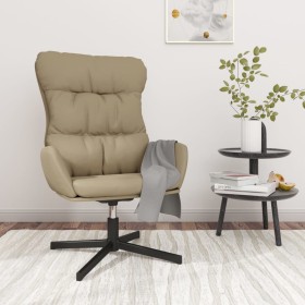 Cappuccino synthetic leather relaxation armchair by vidaXL, Armchairs - Ref: Foro24-341193, Price: 87,91 €, Discount: %