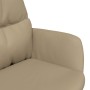 Sillón de relax de cuero sintético color capuchino de vidaXL, Sillones - Ref: Foro24-341193, Precio: 87,91 €, Descuento: %