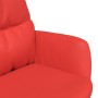 Sillón de relax de cuero sintético rojo de vidaXL, Sillones - Ref: Foro24-341192, Precio: 76,15 €, Descuento: %