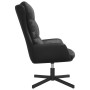 Sillón de relax de cuero sintético negro de vidaXL, Sillones - Ref: Foro24-341187, Precio: 112,65 €, Descuento: %