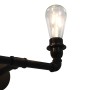 Black double wall lamp 2 E27 bulbs by vidaXL, Lamps - Ref: Foro24-281627, Price: 34,87 €, Discount: %