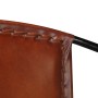 Brown genuine leather chair by vidaXL, Armchairs - Ref: Foro24-246367, Price: 218,33 €, Discount: %