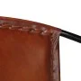 Brown genuine leather chair by vidaXL, Armchairs - Ref: Foro24-246367, Price: 219,08 €, Discount: %