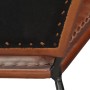 Brown genuine leather chair by vidaXL, Armchairs - Ref: Foro24-246367, Price: 218,33 €, Discount: %