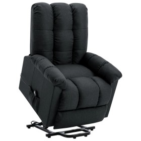 Sillón elevable tela gris oscuro de vidaXL, Sillones - Ref: Foro24-321381, Precio: 504,99 €, Descuento: %