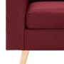 Red wine red fabric armchair by vidaXL, Armchairs - Ref: Foro24-288700, Price: 203,99 €, Discount: %