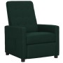 Dark Green Fabric Recliner by vidaXL, Armchairs - Ref: Foro24-338986, Price: 178,29 €, Discount: %