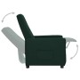 Dark Green Fabric Recliner by vidaXL, Armchairs - Ref: Foro24-338986, Price: 178,29 €, Discount: %