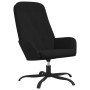 Black velvet relaxation armchair by vidaXL, Armchairs - Ref: Foro24-341211, Price: 87,83 €, Discount: %