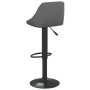 Dark gray velvet kitchen stool by vidaXL, Kitchen stools - Ref: Foro24-335339, Price: 89,99 €, Discount: %