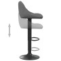 Dark gray velvet kitchen stool by vidaXL, Kitchen stools - Ref: Foro24-335339, Price: 89,99 €, Discount: %