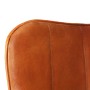 Tan Light Brown Genuine Leather Wing Chair by vidaXL, Armchairs - Ref: Foro24-339647, Price: 92,24 €, Discount: %