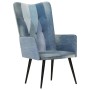 Patchwork denim wing chair by vidaXL, Armchairs - Ref: Foro24-339656, Price: 91,04 €, Discount: %