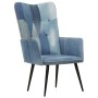 Patchwork denim wing chair by vidaXL, Armchairs - Ref: Foro24-339656, Price: 91,04 €, Discount: %