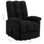 Sillón elevable tela negro de vidaXL, Sillones - Ref: Foro24-321382, Precio: 437,99 €, Descuento: %