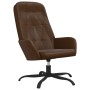 Brauner, glänzender Relaxsessel aus Kunstleder von vidaXL, Sessel - Ref: Foro24-341217, Preis: 89,12 €, Rabatt: %