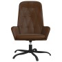 Brown Shiny Synthetic Leather Relaxation Armchair by vidaXL, Armchairs - Ref: Foro24-341217, Price: 89,12 €, Discount: %