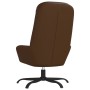 Brauner, glänzender Relaxsessel aus Kunstleder von vidaXL, Sessel - Ref: Foro24-341217, Preis: 89,12 €, Rabatt: %