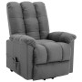 Sillón elevable tela gris claro de vidaXL, Sillones - Ref: Foro24-321380, Precio: 483,52 €, Descuento: %